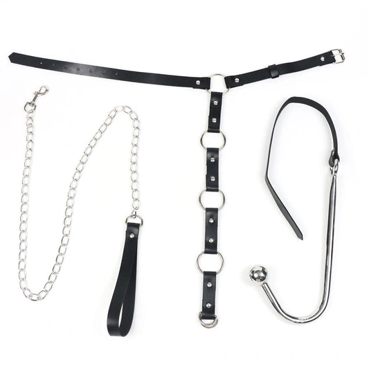 Leash Hook Kinky with EverydayUse 5853 Anal and Collar 1124